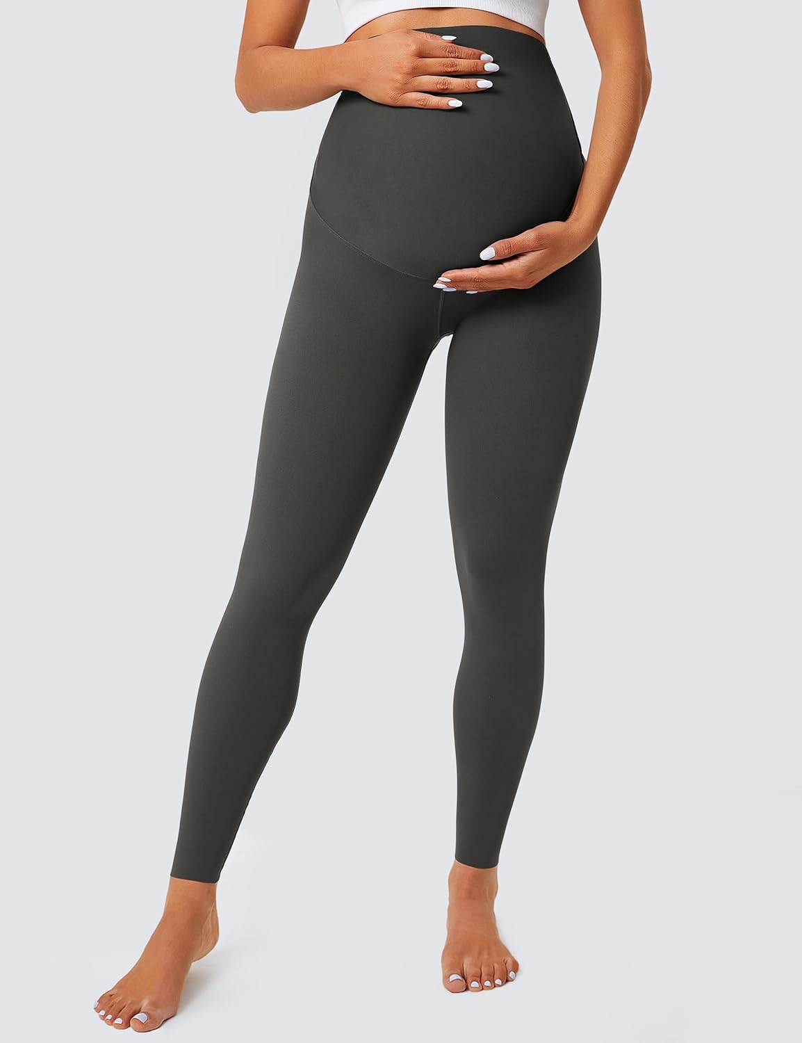 Thumbnail 3 de BAYDI Nudi Damen Umstandsleggings mit Taschen – blickdichte 7/8-Länge High Waist