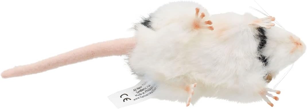 Detalle 2 de Hansa BH8139 パンダマウスのぬいぐるみ リアルな動物デザイン 9×4×4cm