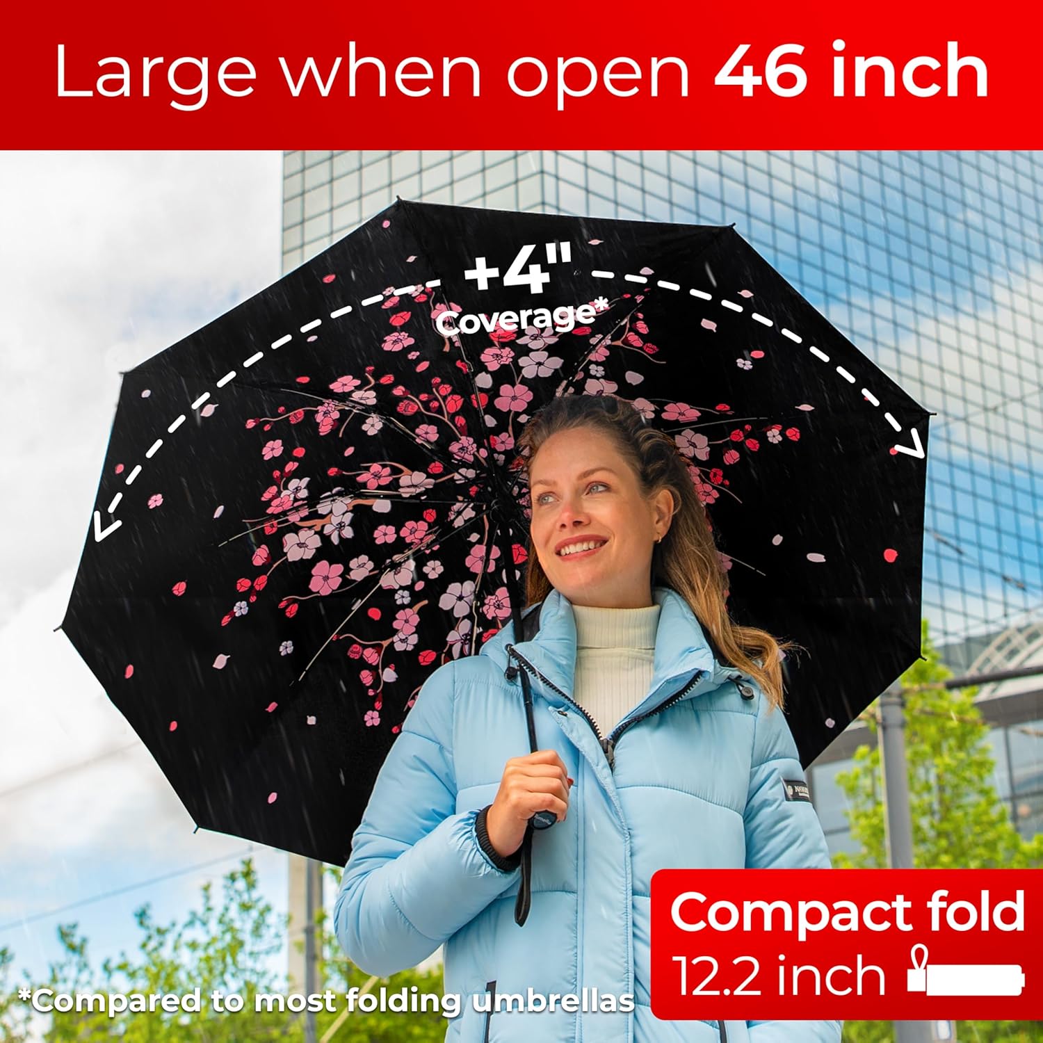 Thumbnail 1 de TUMELLA Flip-proof Umbrella, small and light 🌧
