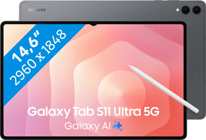 Thumbnail 11 de Samsung Galaxy Tab S11 Ultra 14,6 Zoll Wi‑Fi + 5G Grau