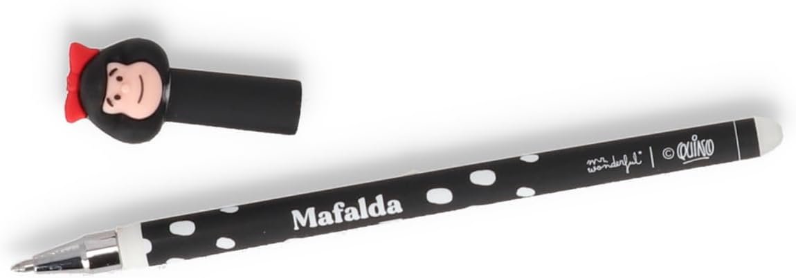 Thumbnail 1 de Mr. Wonderful 2503010890W0ESP raderbar kulspetspenna, Mafalda, svart