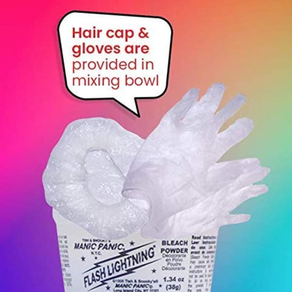 Thumbnail 3 de MANIC PANIC Amplified Flash Lightning Bleach Kit 40 Volume Cream Developer