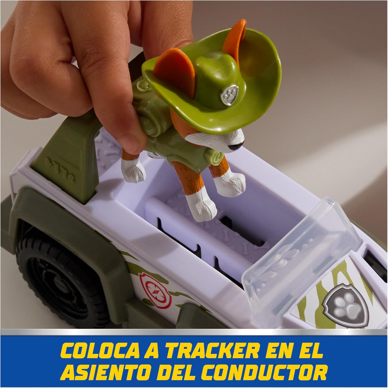 Thumbnail 5 de Paw Patrol Jungle Cruiser con figura Tracker