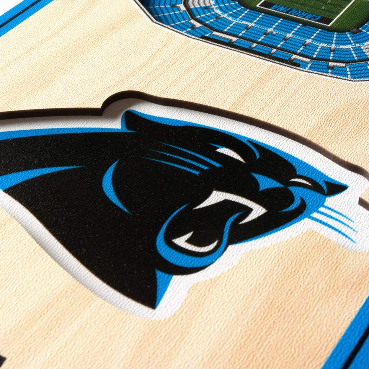 Thumbnail 3 de YouTheFan NFL 3D Stadium Banner (6x19 in)