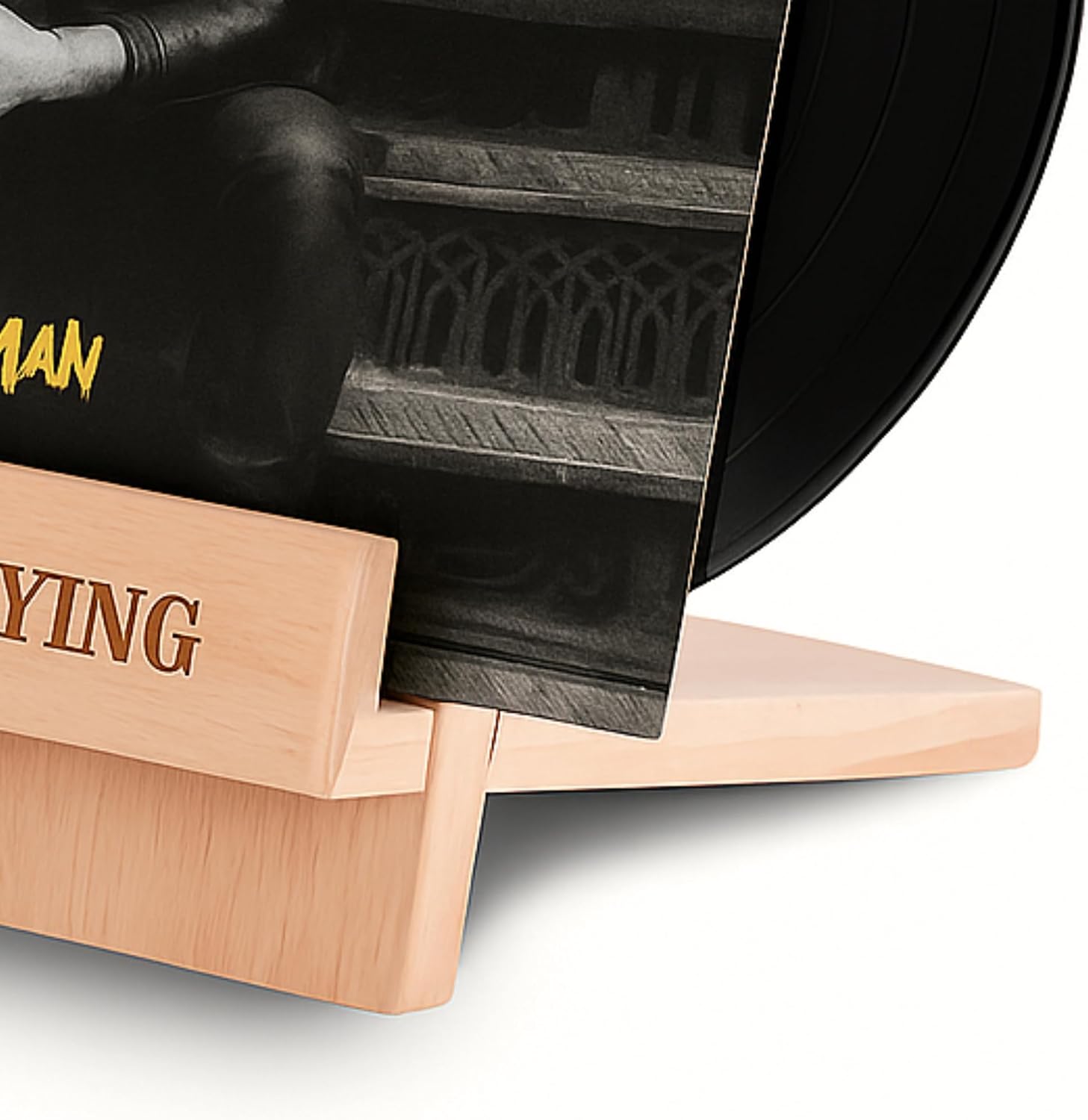 Detalle de Sonny & Sloane Vinyl Record Display Stand, Beech Wood
