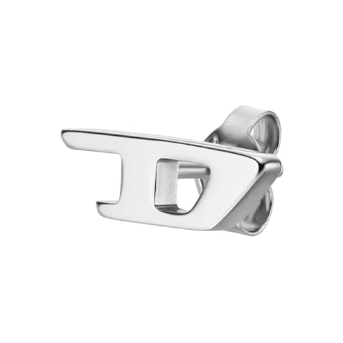 Thumbnail 3 de Boucles d'oreilles Diesel en acier inoxydable pour hommes – fermoir poste et arrière