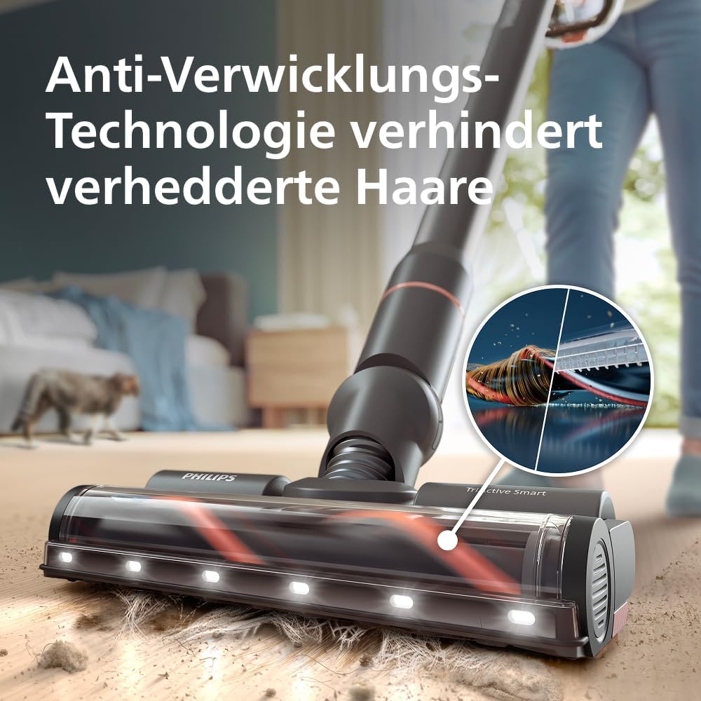 Thumbnail 5 de Philips SpeedPro Max Kabelloser Stielstaubsauger 7000 Serie XC7065/01 – kraftvoll, haartauglich und flexibel