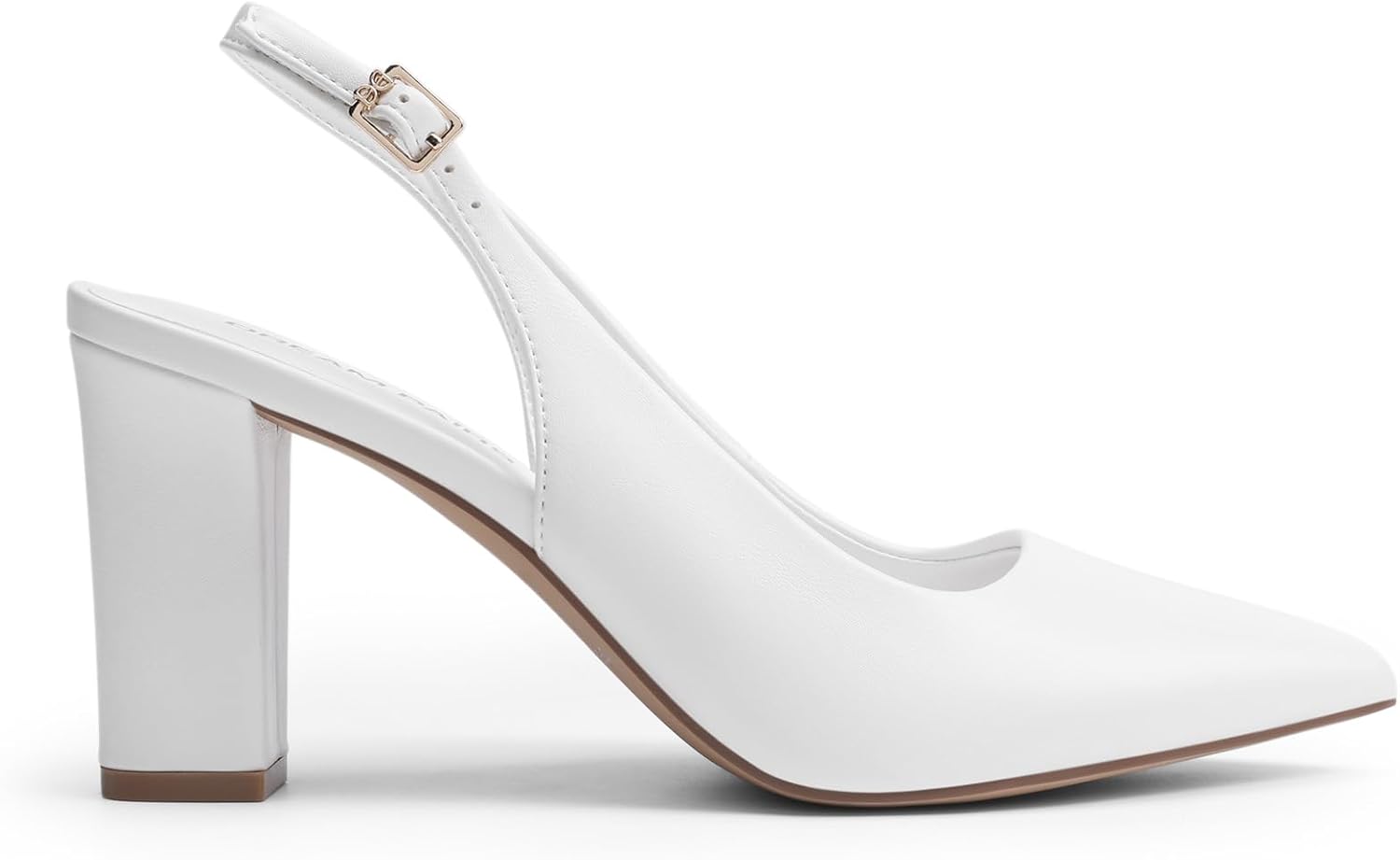 Detalle 2 de DREAM PAIRS Scarpe da donna slingback con tacco a blocco