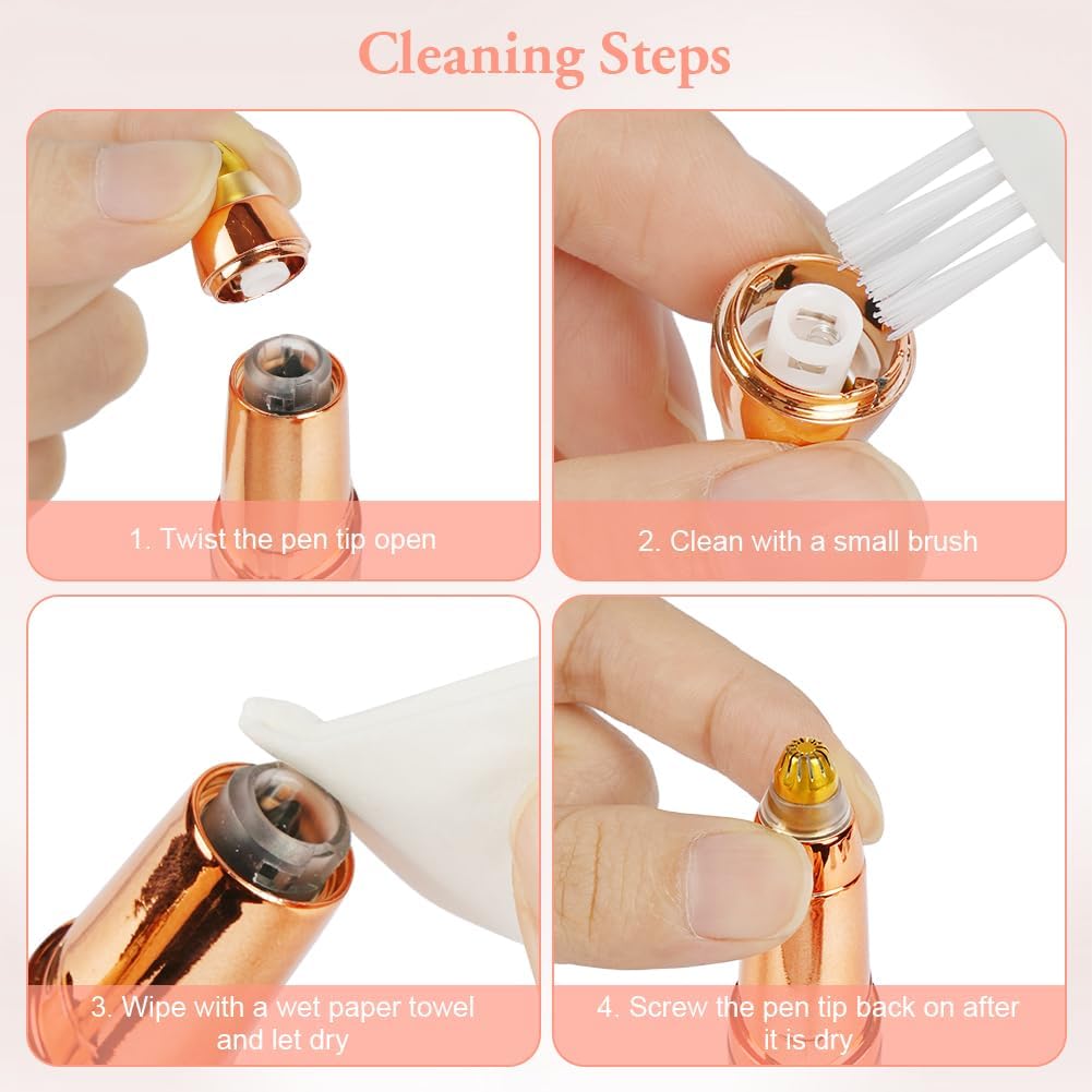Thumbnail 4 de Alaoo Epilatore Viso Donna per sopracciglia ricaricabile USB (Champagne Gold)