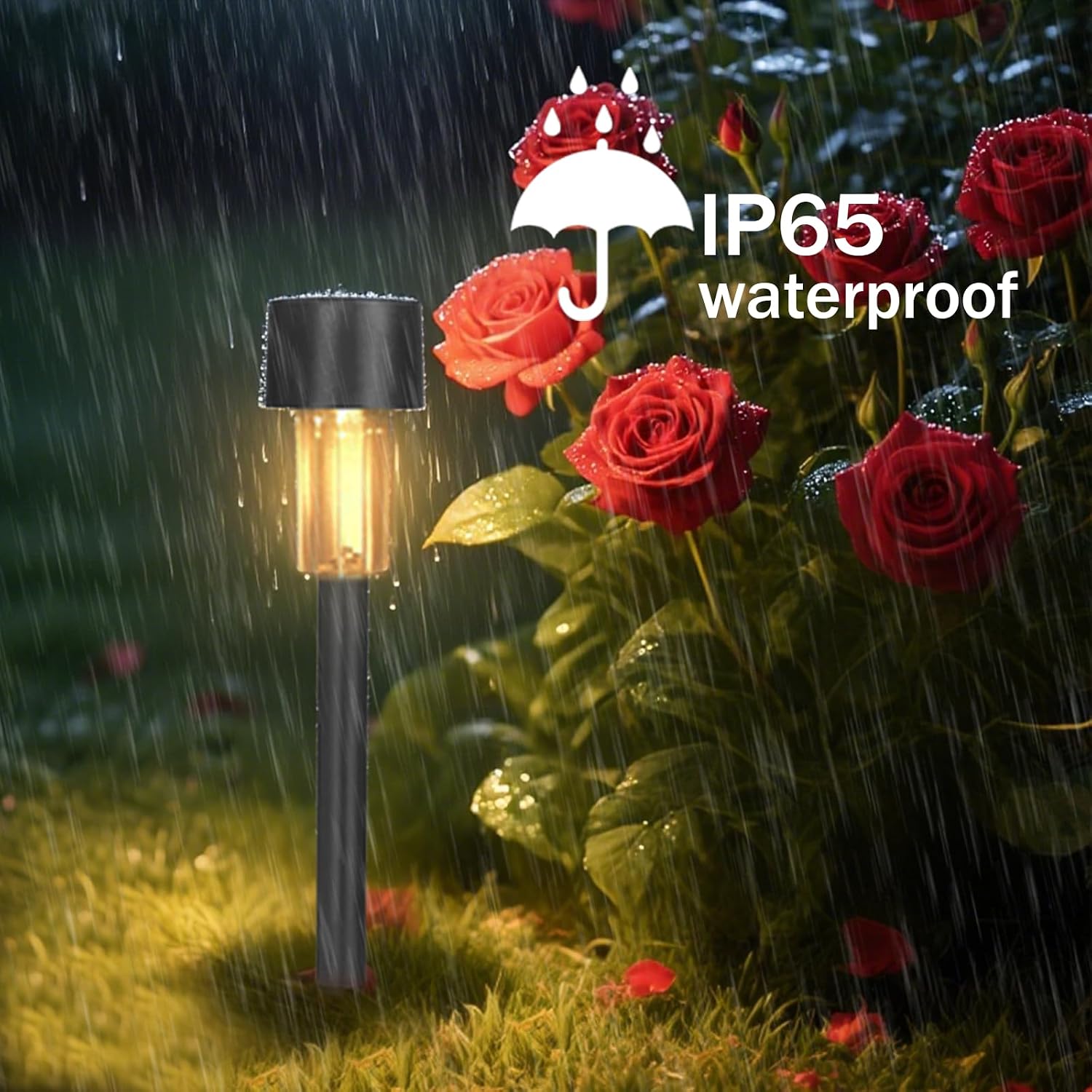 Detalle 2 de Hqynss Solar Lights 12 Pack 3000K