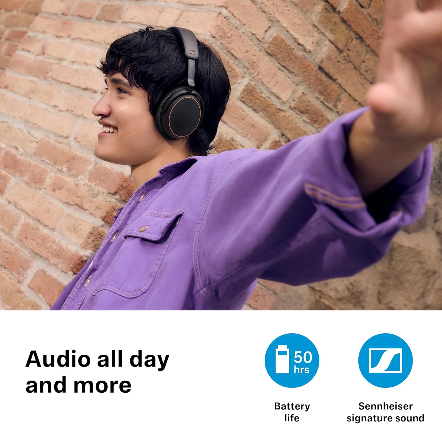Thumbnail 1 de Sennheiser ACCENTUM Special Edition : Casque Bluetooth avec BTD 600 et dongle USB-A/USB-C