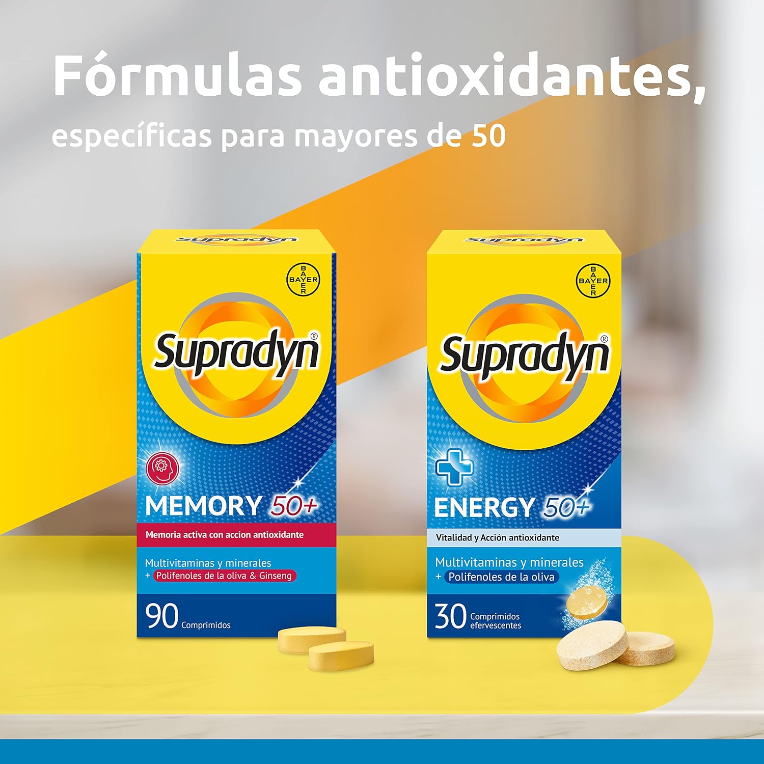 Thumbnail 4 de Supradyn Memory 50+ 90 comprimidos