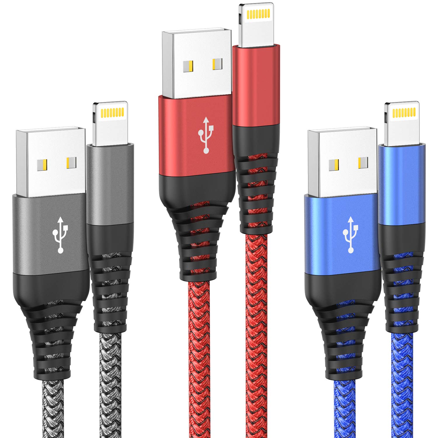 Detalle de iPhone 10FT Lightning cable 3M 3 pack