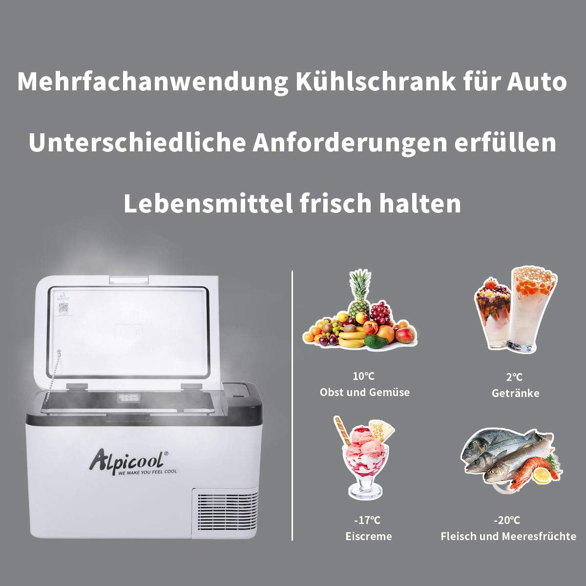 Thumbnail 3 de Alpicool K25 25L Kompressor Kühlbox