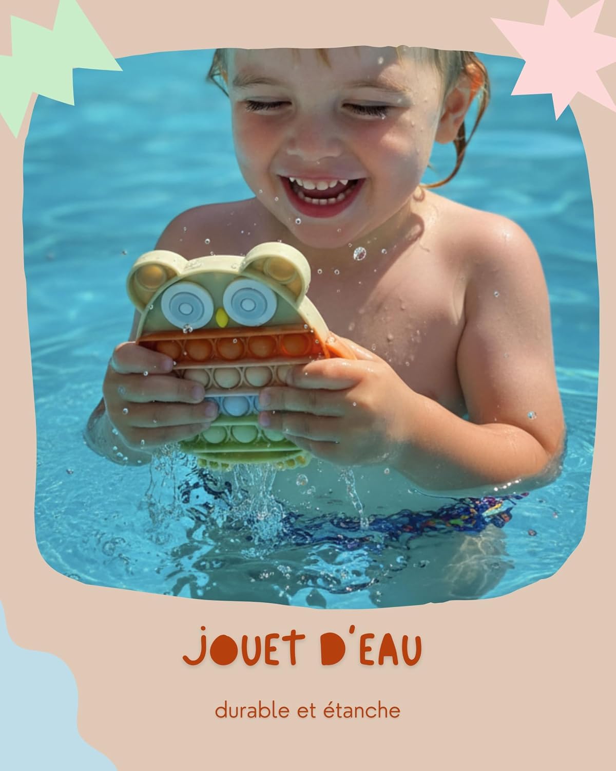 Detalle de Valino Jouet Pop-It Hibou sans BPA