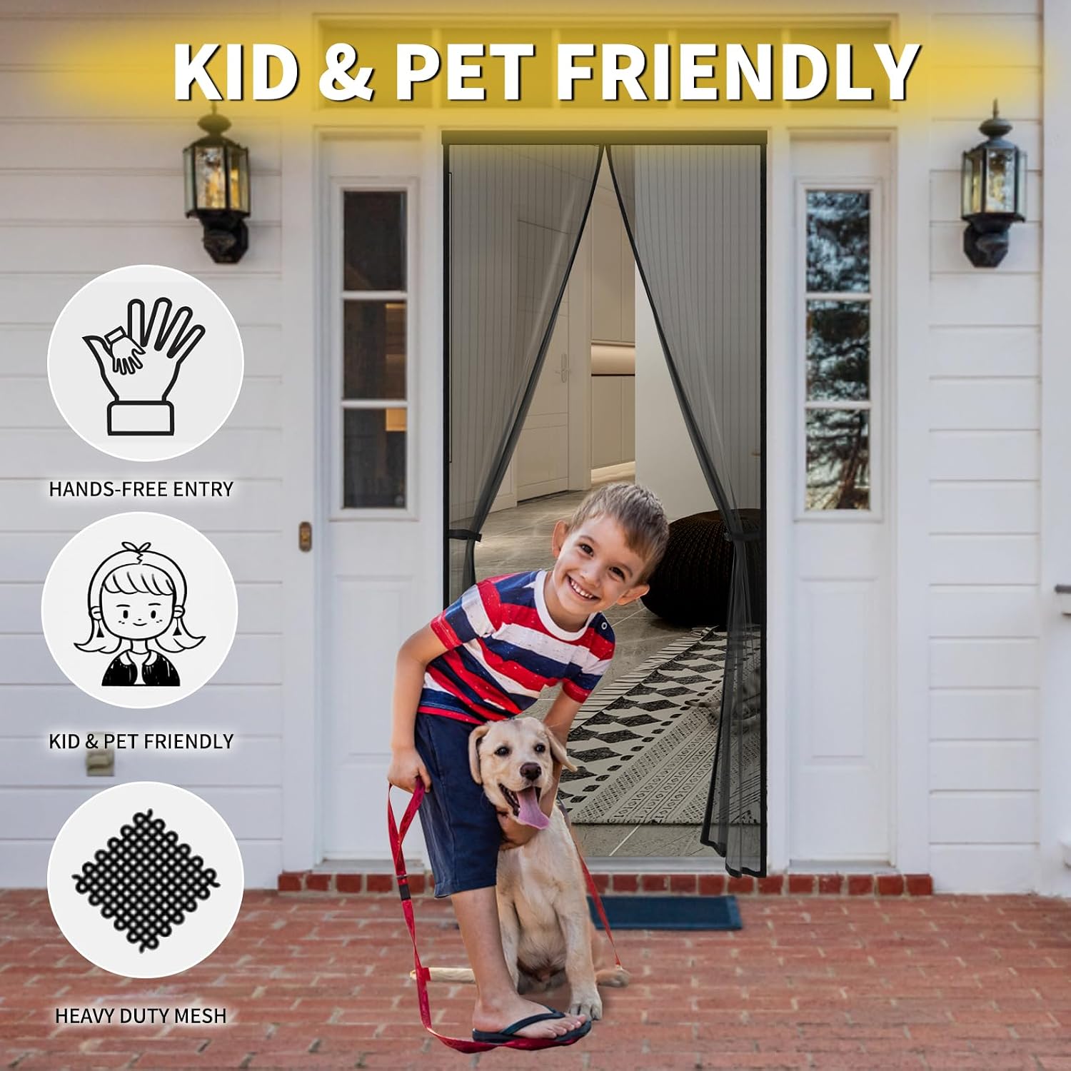 Detalle 2 de Magnetic Screen Door, 48 x 96 Inch