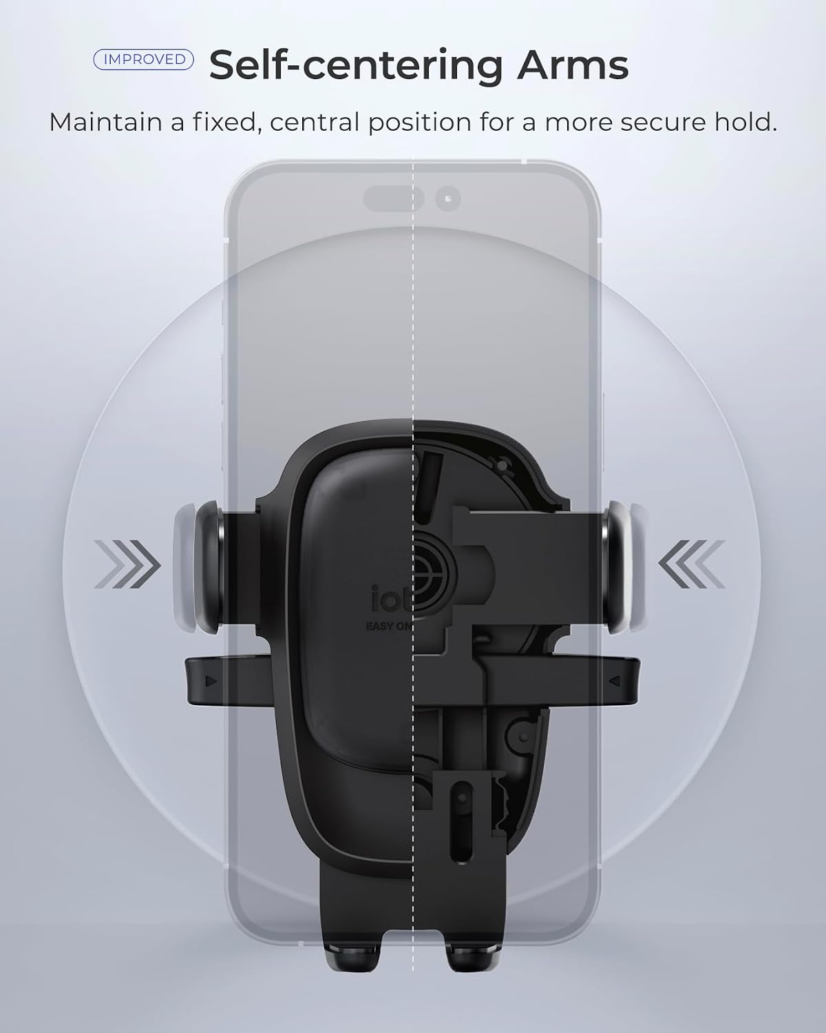 Thumbnail 2 de iOttie Easy One Touch Advanced Air Vent Car Phone Mount (Universal) for iPhone, Samsung, and more