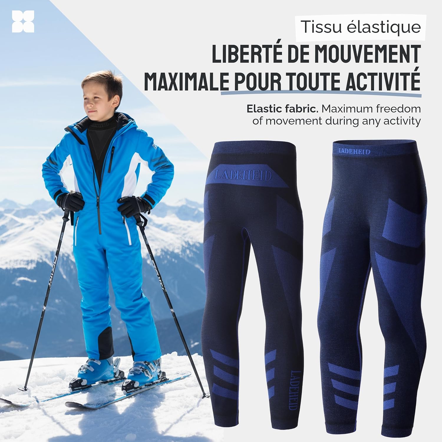 Thumbnail 2 de Ladeheid LAGI008 Legging thermique enfant