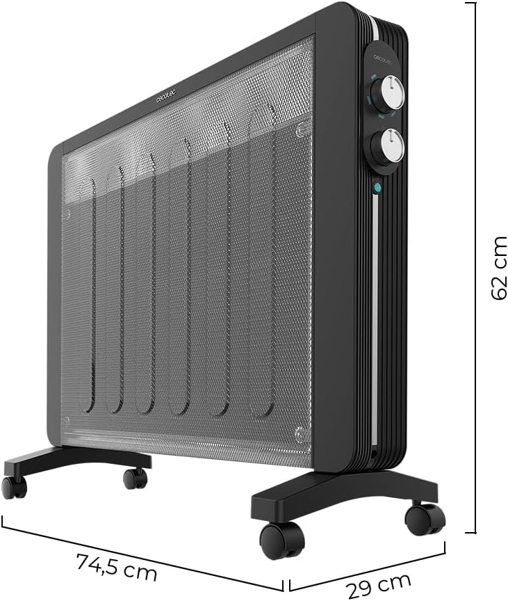 Thumbnail 3 de Cecotec Ready Warm 2000 Now piastra radiante in mica 2000 W con termostato e 2 livelli
