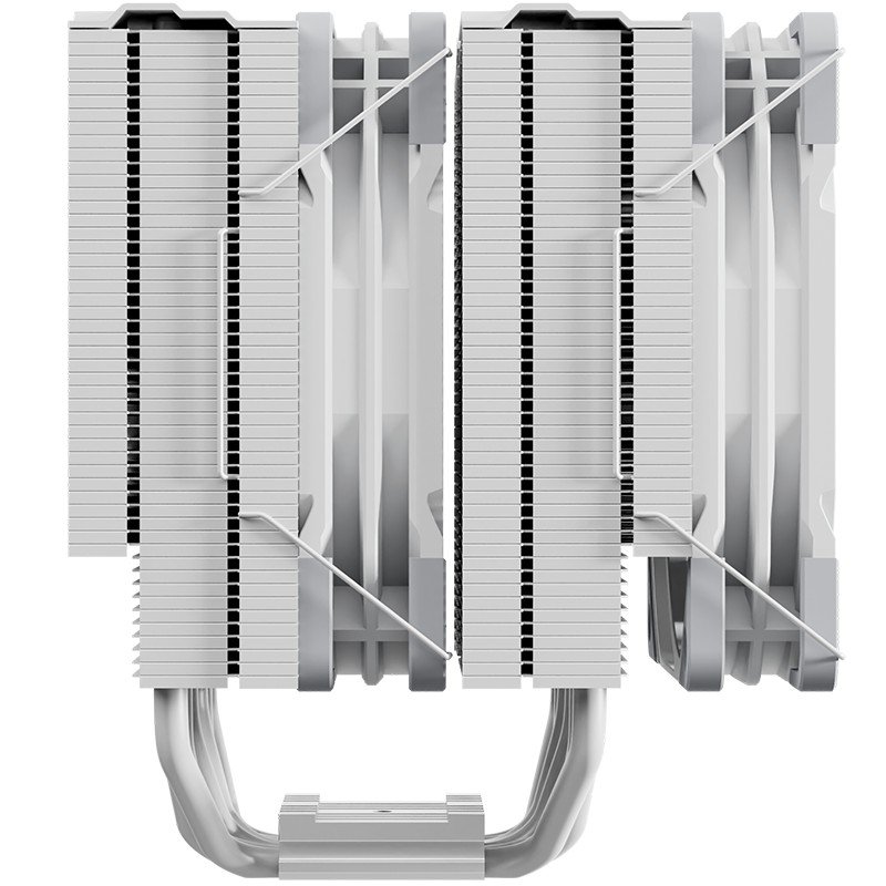Detalle de Tempest Cooler 6Pipes Ventilador CPU 2x120 mm blanco 🖥