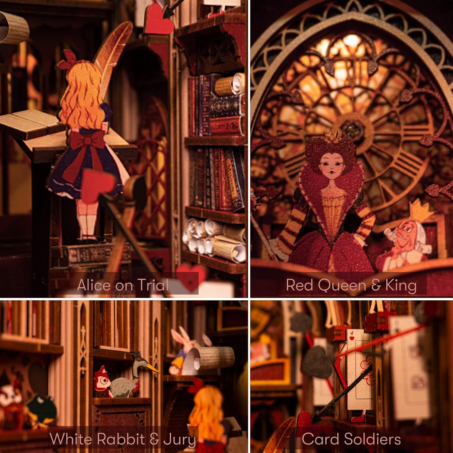 Thumbnail 2 de Book Nook Kit DIY Miniature Dollhouse
