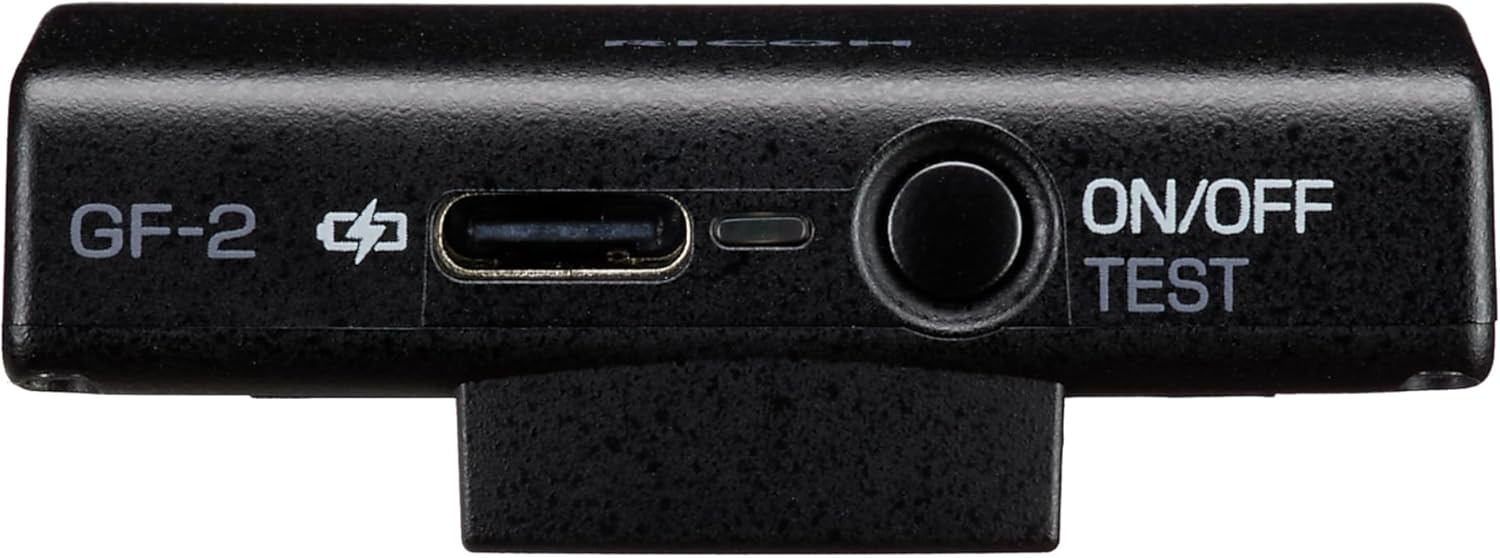 Detalle de Ricoh Compact Blitz GF-2 für Ricoh GR IV – kompakter Systemblitz mit USB‑C