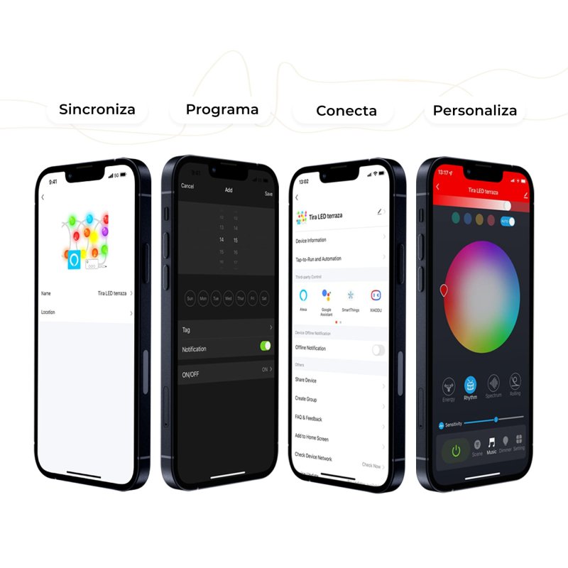Thumbnail 2 de ksix ColorLED Tira LED Smart Burbujas RGB 10m