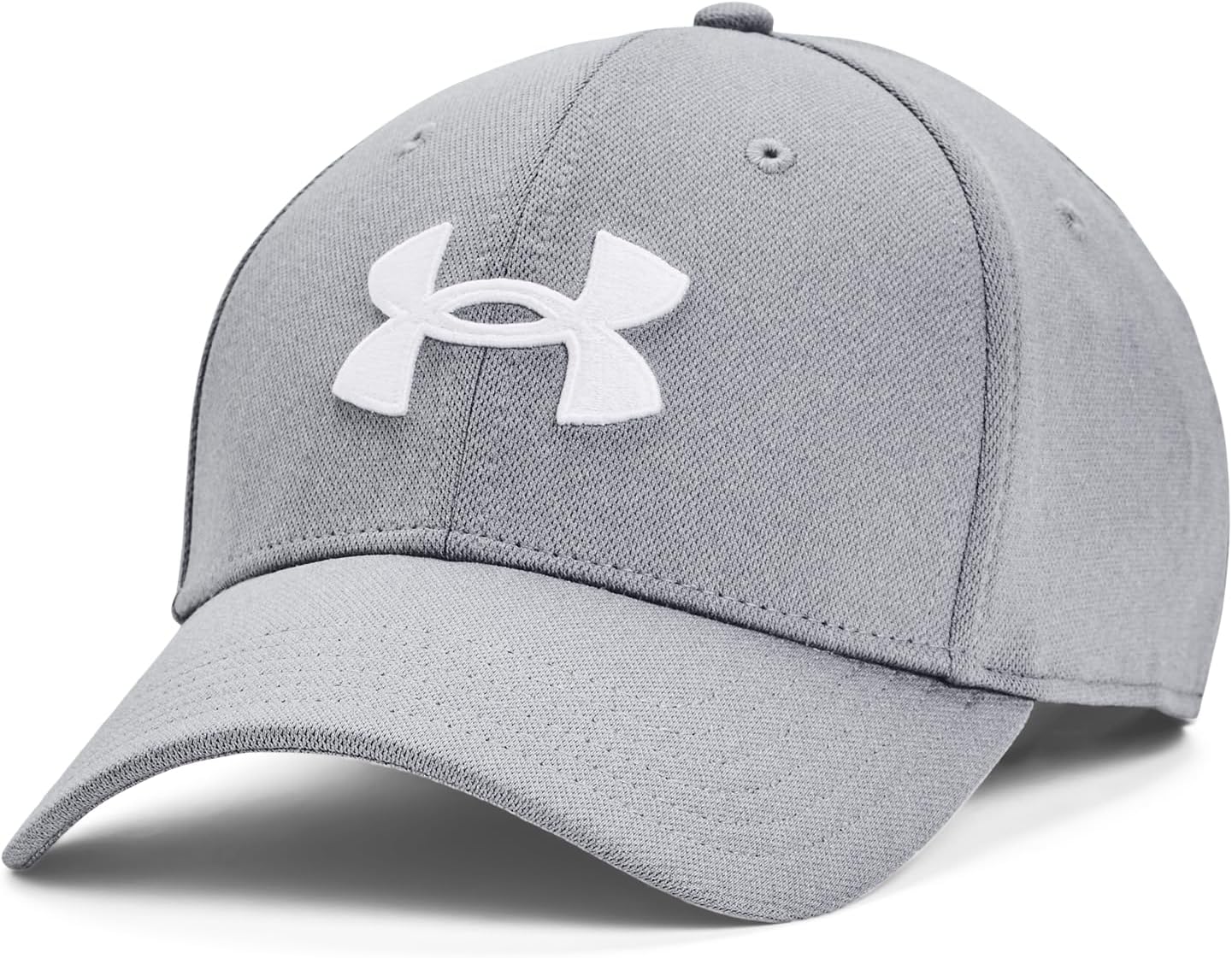 Detalle de Under Armour Blitzing Low Stretch Fit Cap – Black/Blanco, M/L