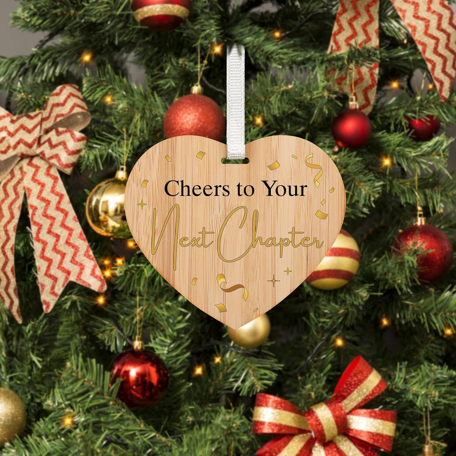 Thumbnail 6 de Welsky Good Luck Cards with Wooden Plaque – Leave-taking Gift Set for Colleagues
