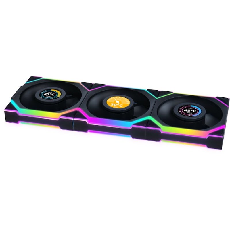 Thumbnail 3 de Lian-Li UNI FAN SL WIRELESS LCD 120 ARGB — 3x120 mm 🖥