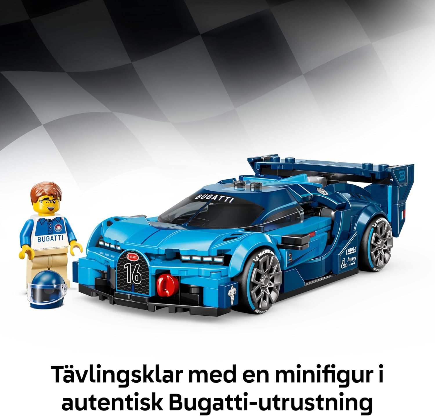 Thumbnail 4 de LEGO Speed Champions Bugatti Vision GT 77253 – byggsats med 284 delar