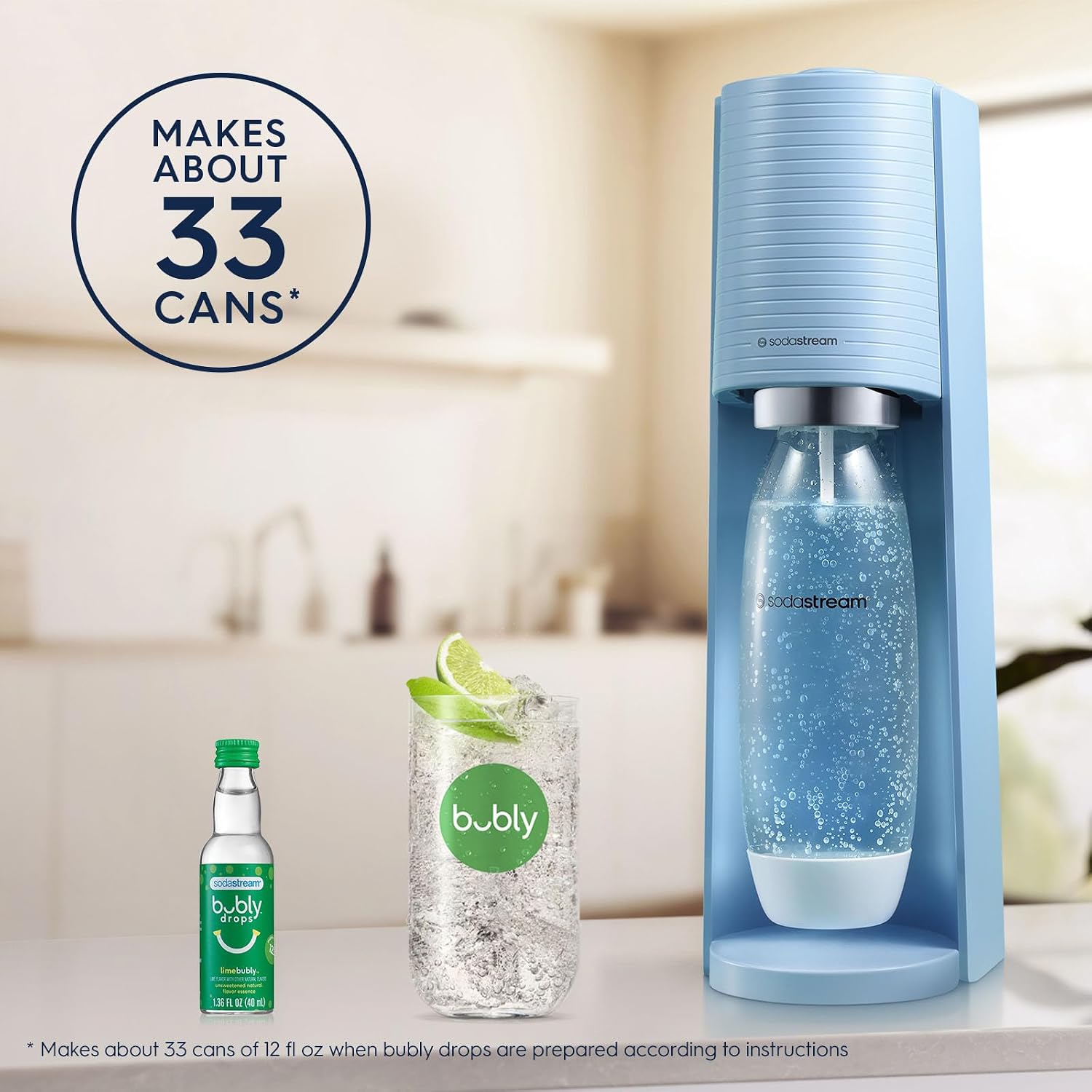 Detalle de SodaStream Sparkling Water Maker Terra