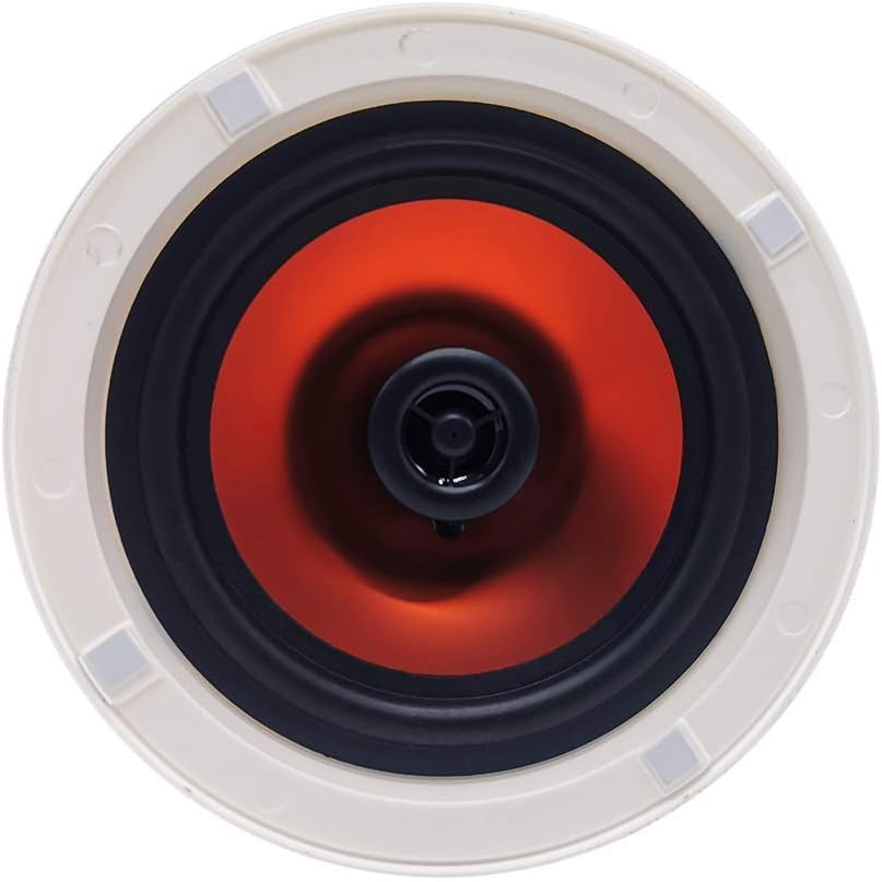 Detalle 2 de Herdio 150W 6.5-Inch Ceiling Bluetooth Speakers (Pair) – Flush Mount for Office, Kitchen, Living Room, or Bathroom