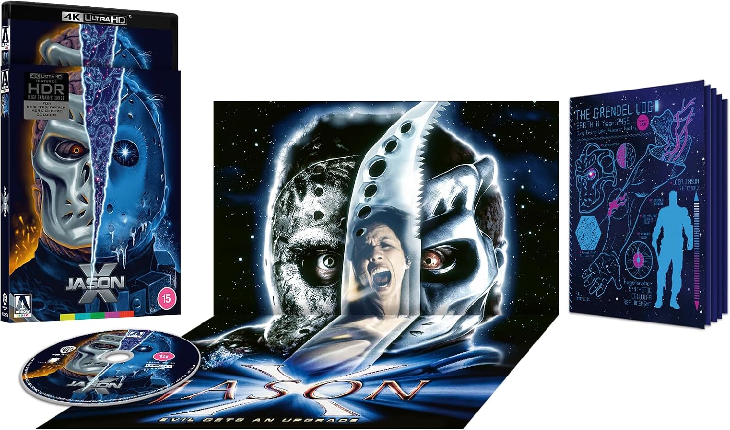 Detalle de Arrow Video Jason X 4K UHD Blu-ray