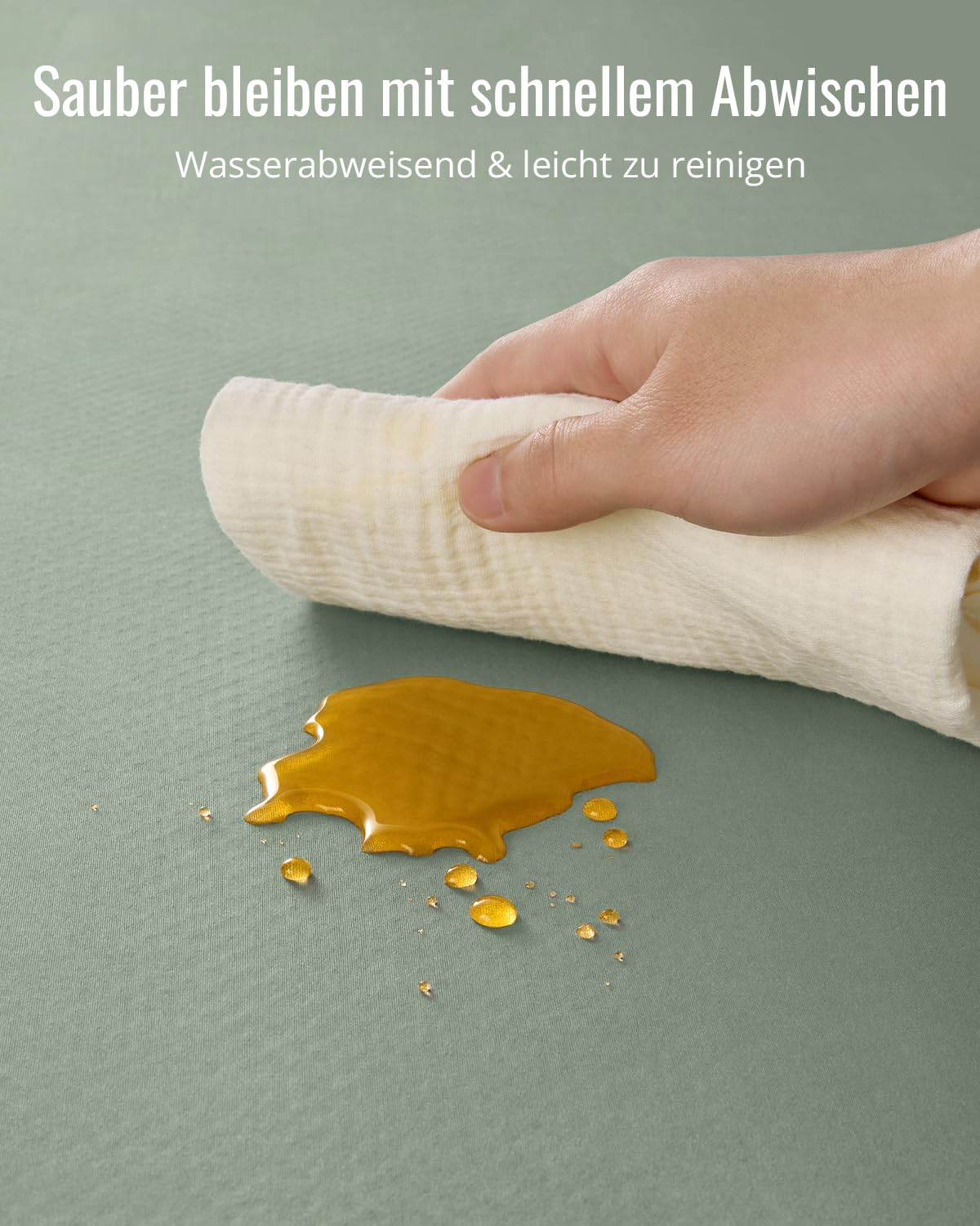 Thumbnail 3 de Blissful Diary Baby Spritzschutzmatte 128 x 128 cm