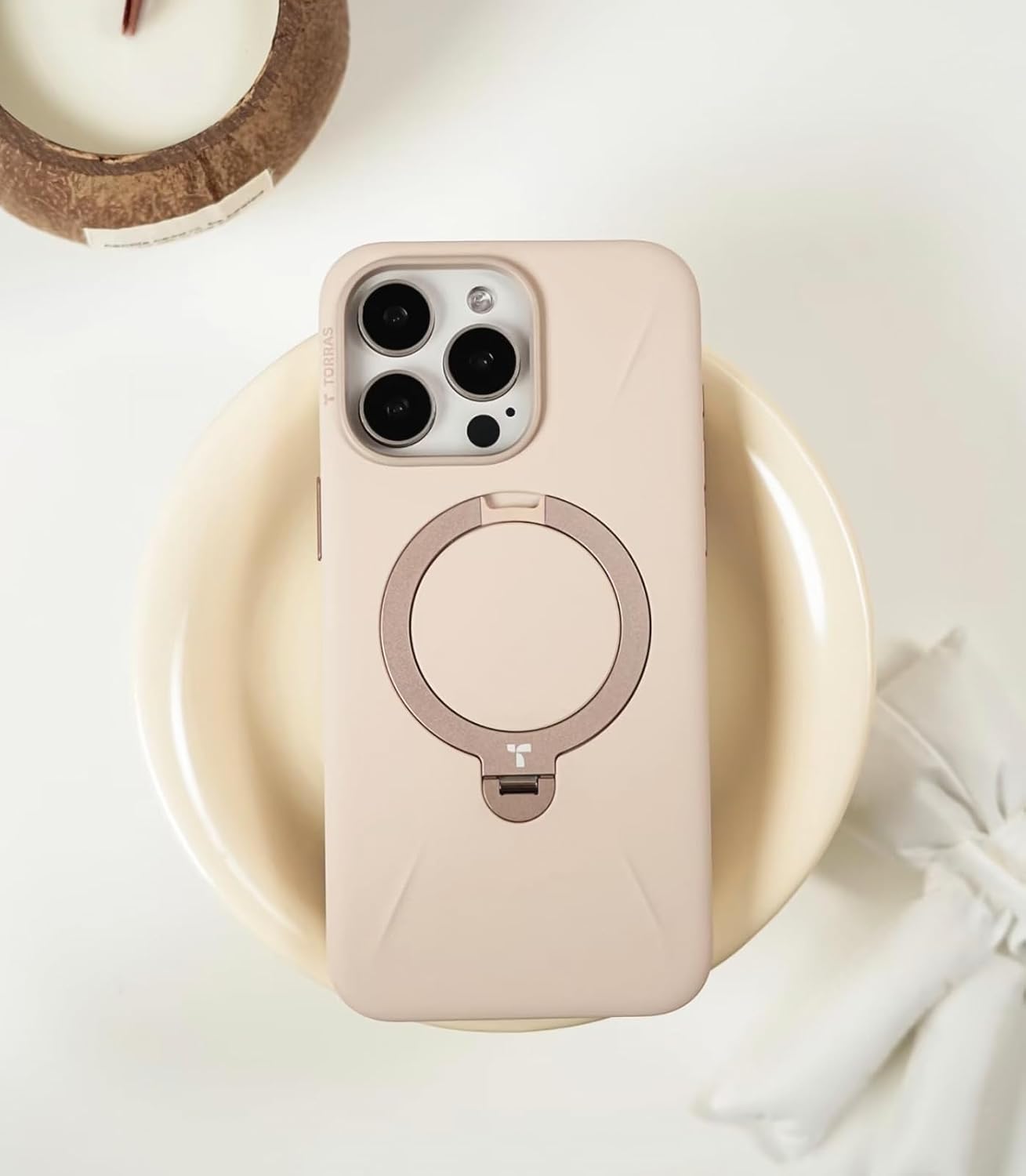 Thumbnail 6 de TORRAS Ostand Q3 Silicone Case for iPhone 16 Pro Max 6.9