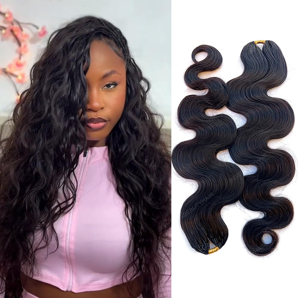 Detalle de Human Hair Crochet Extensions, 22-Inch