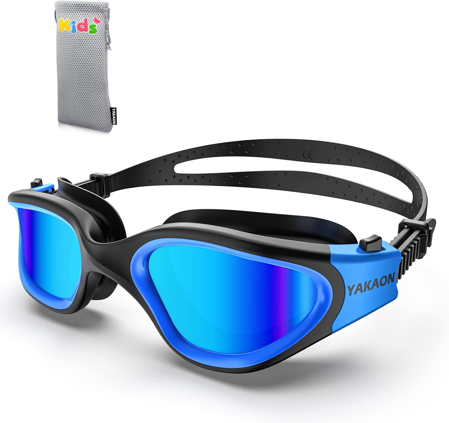 Detalle de YAKAON G1Mini kids swim goggles for ages 6โ14 ๐๐ผ