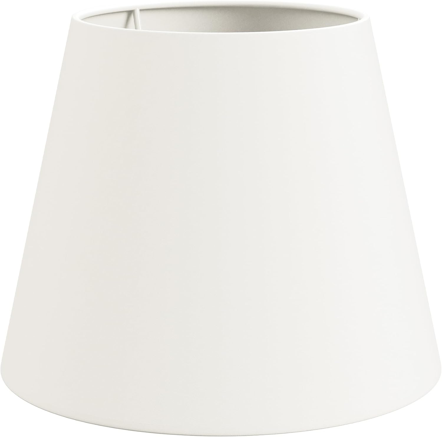 Detalle de ledscom.de Pantalla de tela blanca Ø200 mm: estilo universal para luminarias E27/E14
