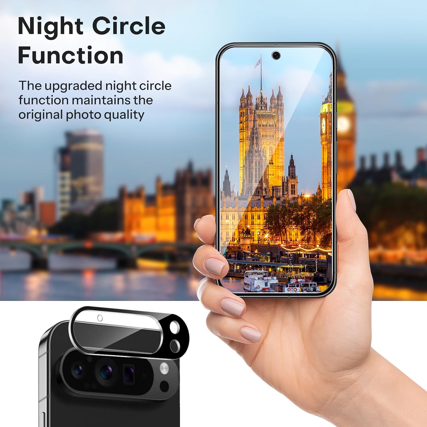 Thumbnail 6 de OMOTON Pixel 9 Pro XL Screen Protector 6.8-inch