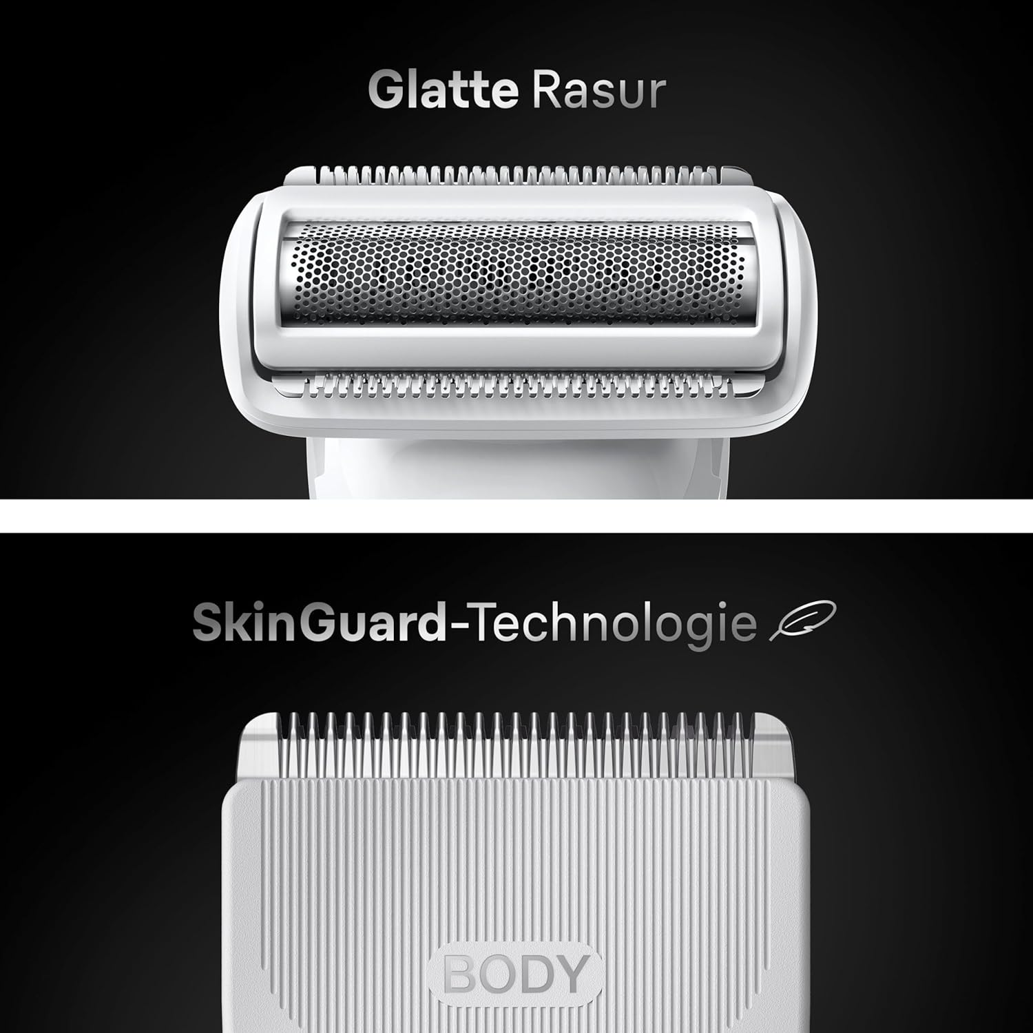 Thumbnail 3 de Braun Bodygroomer Series 7 BG7555 Herren-Körperrasierer mit 8 Zubehörteilen und 100 Min Akku (kabellos, grau)