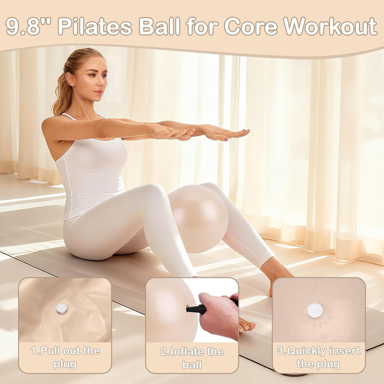 Detalle 2 de Hoedia Pilates Kit with 14-inch Ring