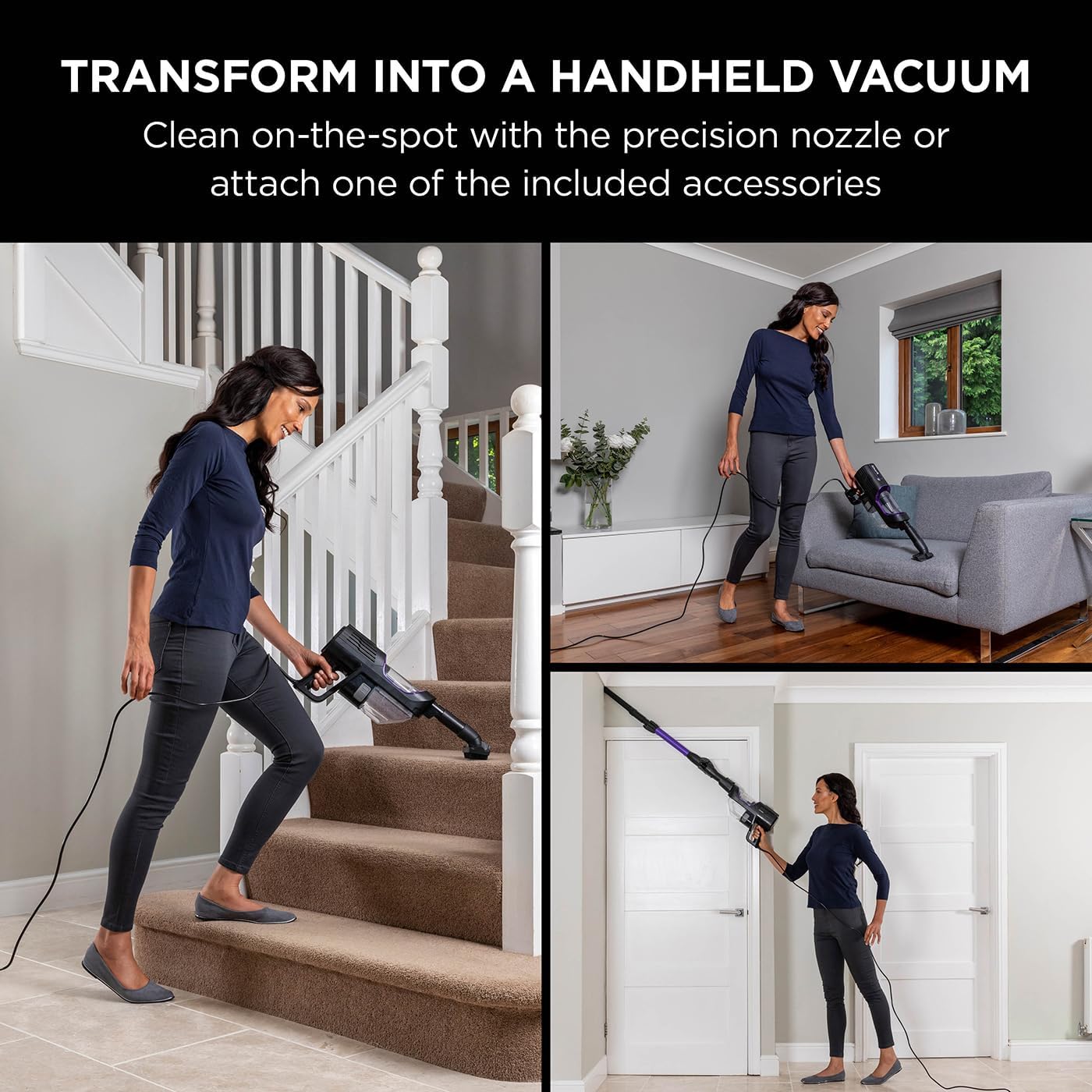 Thumbnail 1 de Shark HZ500UK corded stick vacuum 450W