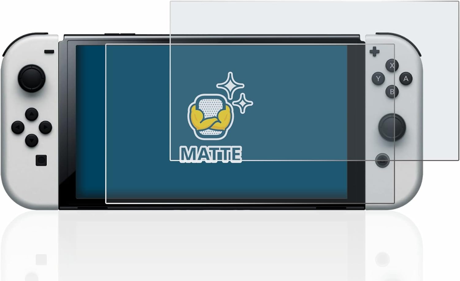 Detalle 2 de BROTECT Displayschutzfolie Nintendo Switch OLED 2 Stück