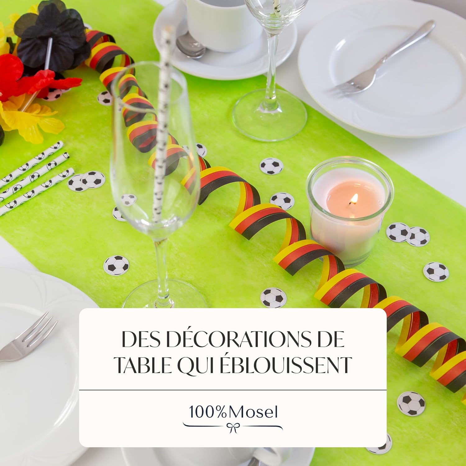 Thumbnail 2 de 100%Mosel Chemin de Table 30 cm x 25 m 🍽