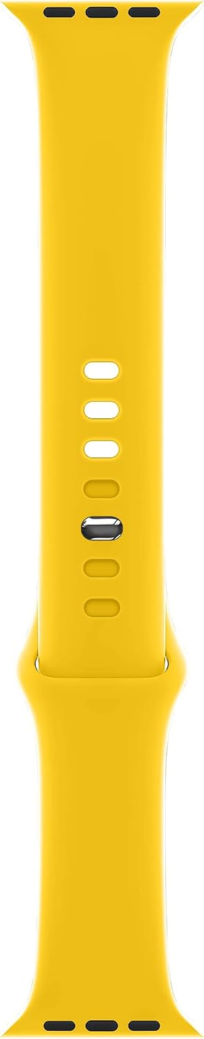 Thumbnail 2 de DONEGANI SB Silicone Apple Watch Strap – Lemon Yellow (Multiple Sizes)