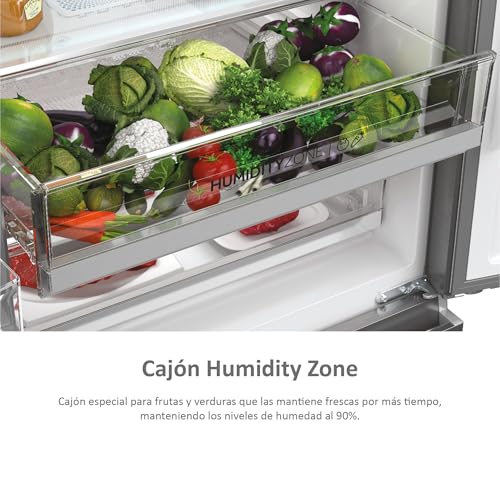 Thumbnail 6 de Haier 3D 70 Series 7 HTW7720ENMB: Frigorífico Combi con Direct Access, WiFi y Humidity Zone