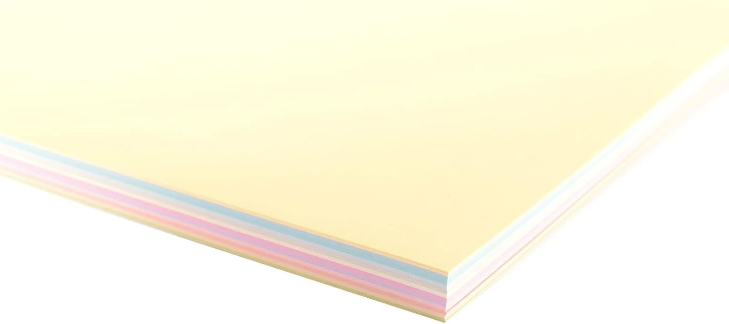 Thumbnail 2 de Florence Papier Cartonné Multi Lisse – 30,5 x 30,5 cm, Pastel, 20 feuilles, 216 g/m²