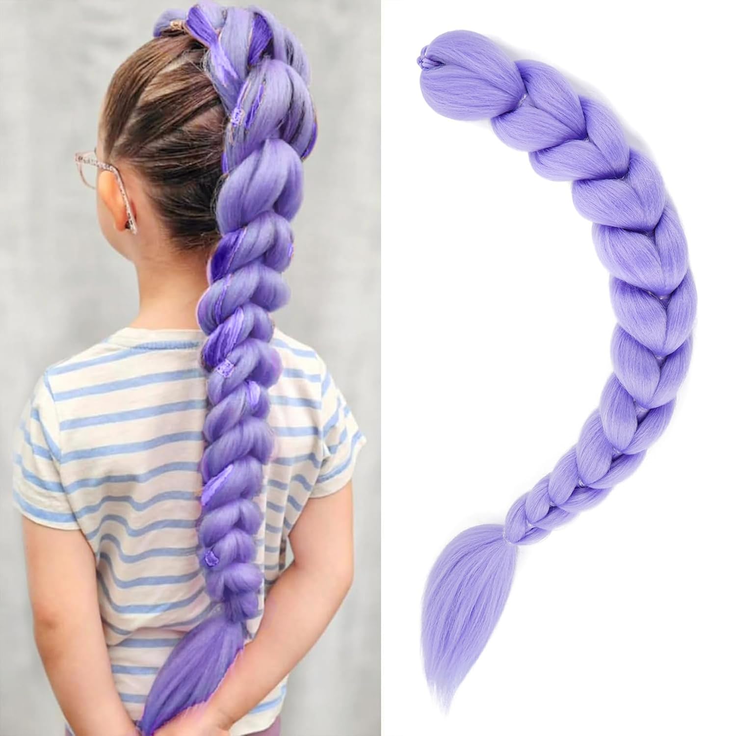 Detalle de Getgal Braided Ponytail 28-Inch