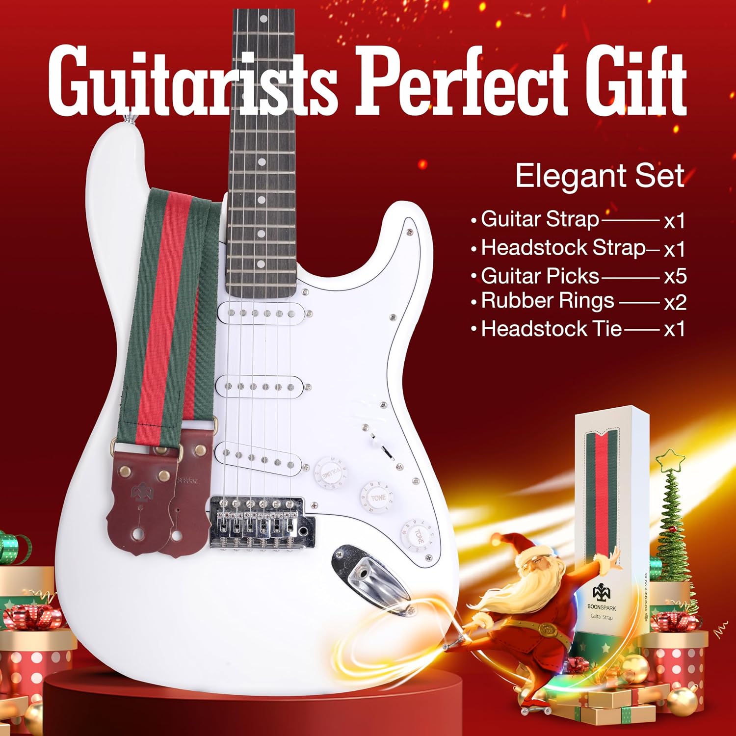 Thumbnail 6 de BOONSPARK Guitar Strap, 2-Inch Wide